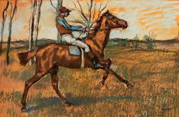 Edgar Degas : The Jockey